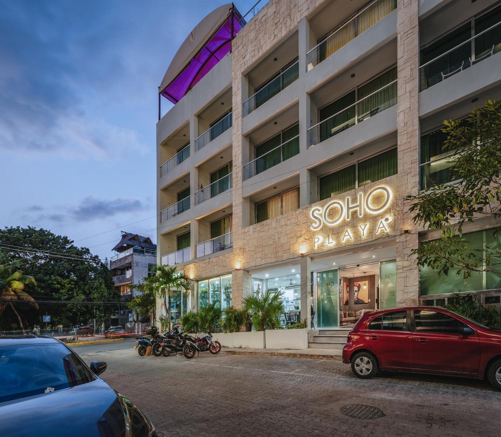 Soho Playa Hotel Плая-дель-Кармен Экстерьер фото